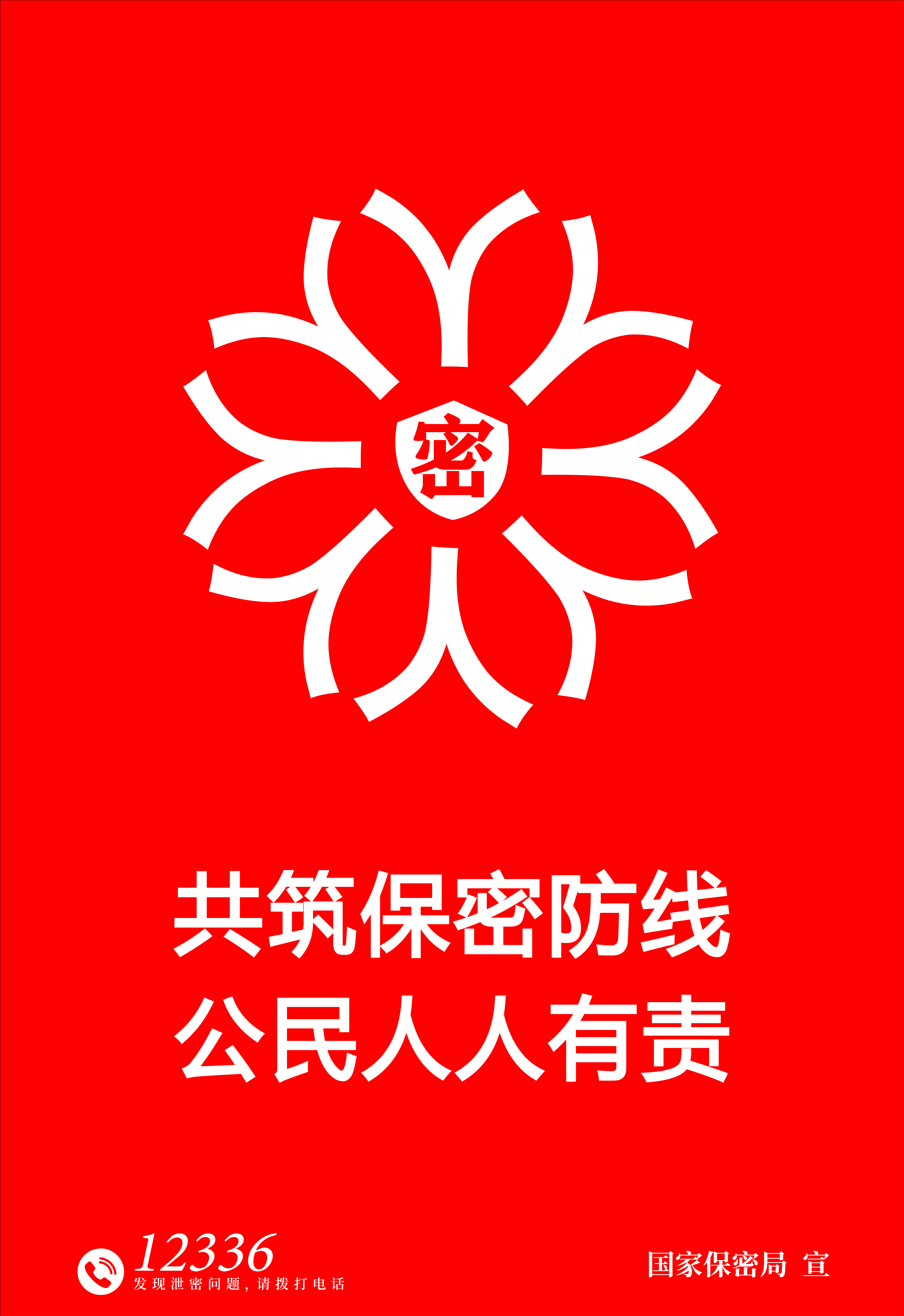 “4·15”全民国家安全教育日保密公益宣传海报